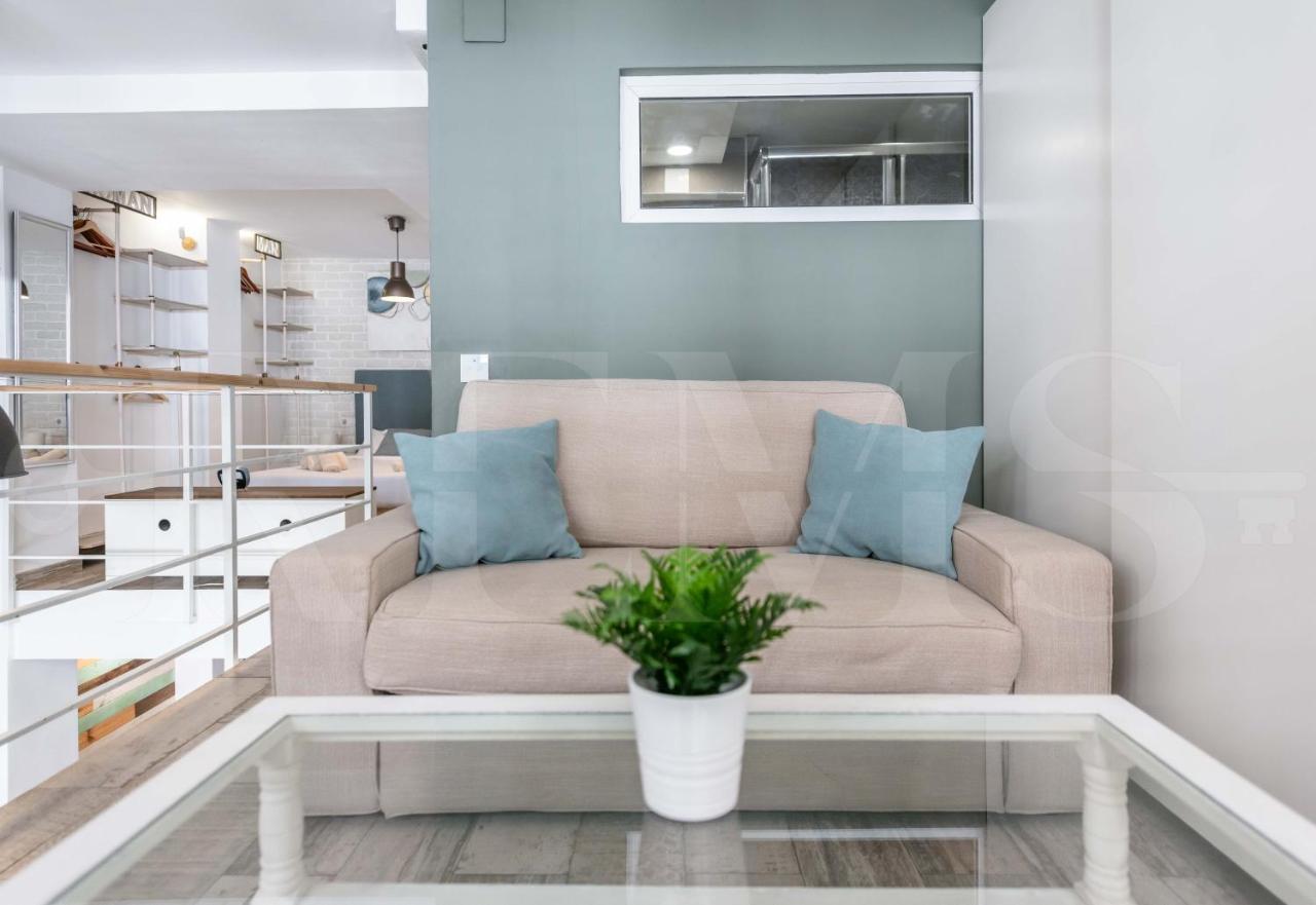 Bright Duplex Loft Next To The City Center By Rems مالقة المظهر الخارجي الصورة